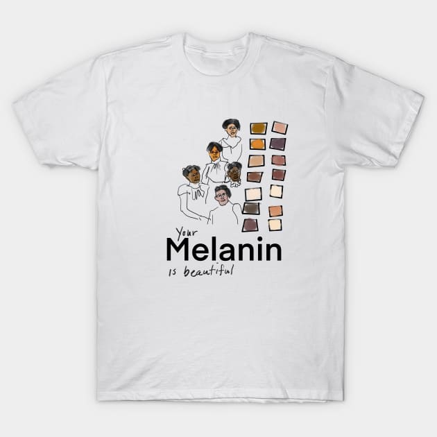 Melatonin T-Shirt by Juba Art